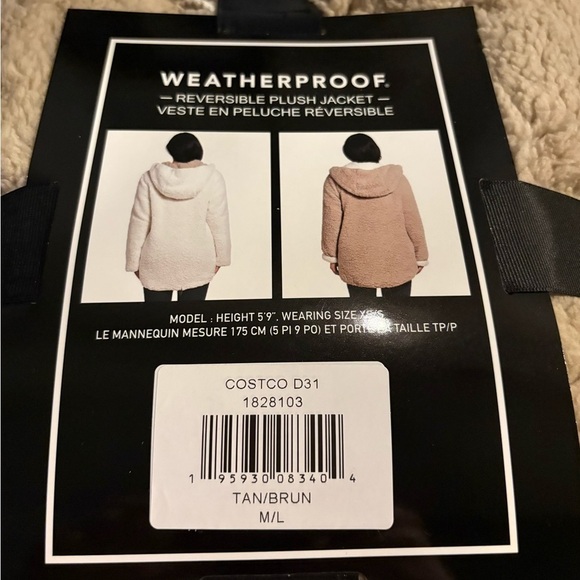 Jackets & Blazers - Weatherproof Reversible Plush Jacket